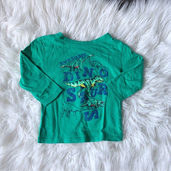 Long Sleeve Dinosaur T-Shirt - Picture 1 of 3